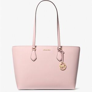 Michael Kors Pink Structured Tote Bag